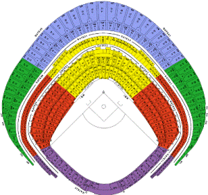 Схема Tokyo Dome